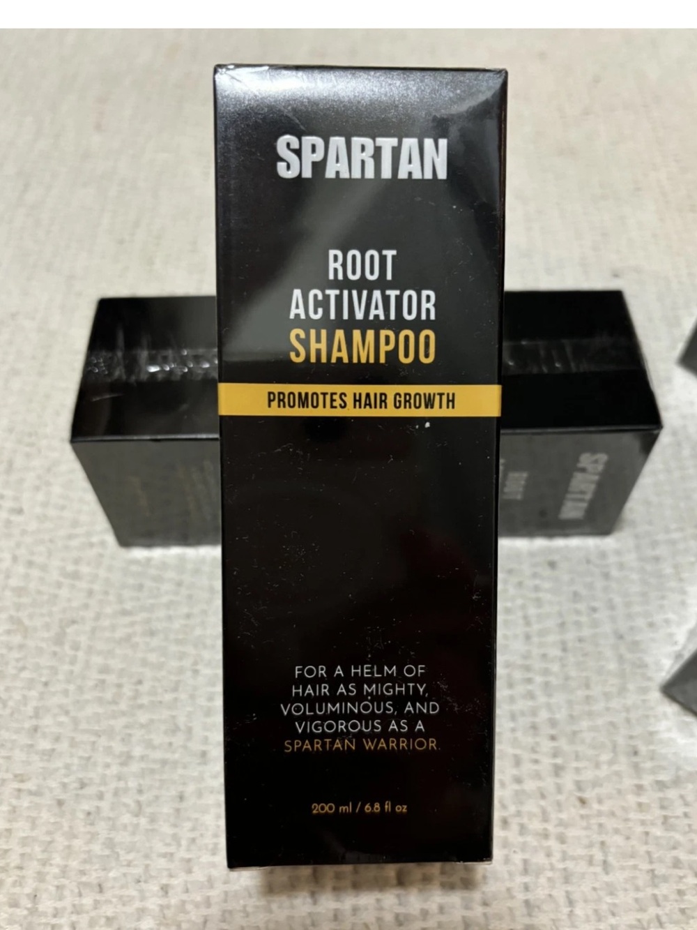 SPARTAN ROOT ACTIVATOR SHAMPOO 6.8 OZ 200 ML NEW/ SEALED HAIR GROWTH